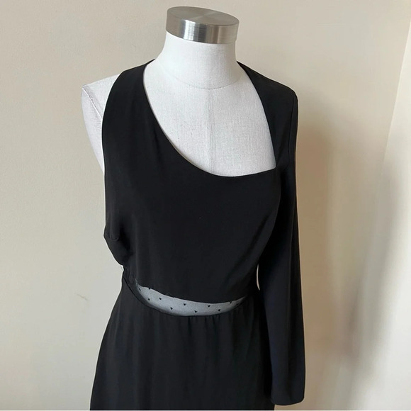 Stylestalker Micah Mini Dress black mesh bodycon 17732 - Picture 4 of 10